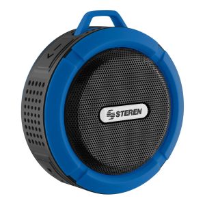 Parlante Bluetooth Shower con reproductor microSD color azul