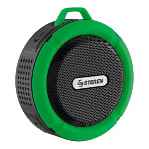 Parlante Bluetooth Shower con reproductor microSD color verde
