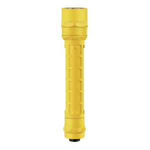 Linterna LED resistente al agua color amarillo