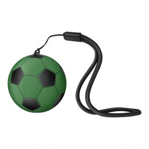 Mini parlante Bluetooth* con forma de balón color verde